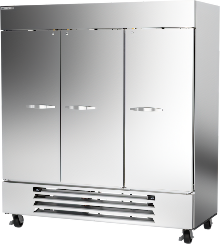 Product image #1 for Beverage-Air Horizon Series Three-Section Dual-Temperature Reach-In Refrigerator/Freezer