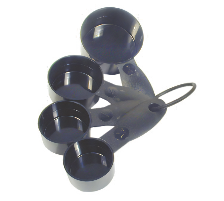Product image #1 for Get-A-Grip 4-Piece Measuring Cup Set with Soft-Grip Handle