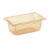 Thumbnail image #1 for Vollrath Super Pan® 1/4 GN Gastronorm Food Pan, 6-Inch Deep, Amber Resin