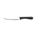 Thumbnail image #1 for American Metalcraft Stainless Steel Steak Knife with Black Plastic Handle and Rounded Tip
