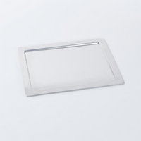 American Metalcraft Rectangular Aluminum Detroit-Style Pizza Pan Lid, 15-1/2 x 11-1/2 in., Fits HCDS1410