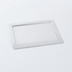 Thumbnail image #1 for American Metalcraft Rectangular Aluminum Detroit-Style Pizza Pan Lid, 15-1/2 x 11-1/2 in., Fits HCDS1410