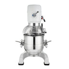 Thumbnail image #1 for Eurodib USA M30AETL 30-Quart 3-Speed Floor-Model Planetary Mixer with Stainless Steel Bowl, Attachments & #12 Hub