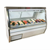 Thumbnail image #1 for Howard-McCray 34N Series 72-Inch Double Duty Fish/Poultry Service Case, Straight Glass Front, Self-Contained Refrigeration, LED Lighting