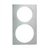 Thumbnail image #1 for Vollrath Miramar Single Size Stainless Steel Template Adapter Plate with 2 Round Cutouts