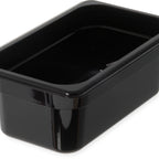 Thumbnail image #1 for CFS Brands StorPlus™ 3068103 1/4 Size Black Polycarbonate Food Pan, 2 qt, 4 in Deep Case of 6