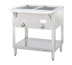 Thumbnail image #1 for Aerohot Electric Hot Food Station with 2 Sealed Wells, Open Base and Carving Board