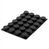 Thumbnail image #1 for Silikomart Black 24-Cavity Cylinder Silicone Mold for 4-1/2 oz. Portions