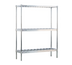 Thumbnail image #1 for New Age Aluminum Keg Rack with 3 T-Bar Shelves, 6 Half-Barrel / 18 Sixth-Barrel Capacity