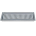 Thumbnail image #1 for Drop-In Stainless Steel Drip Tray Trough with Louvered Screen and 1/2 Inch NPT Drain