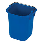 Thumbnail image #1 for Rubbermaid Commercial Products Executive 1857376 Heavy-Duty 5-Quart Blue Plastic Pail Case of 4