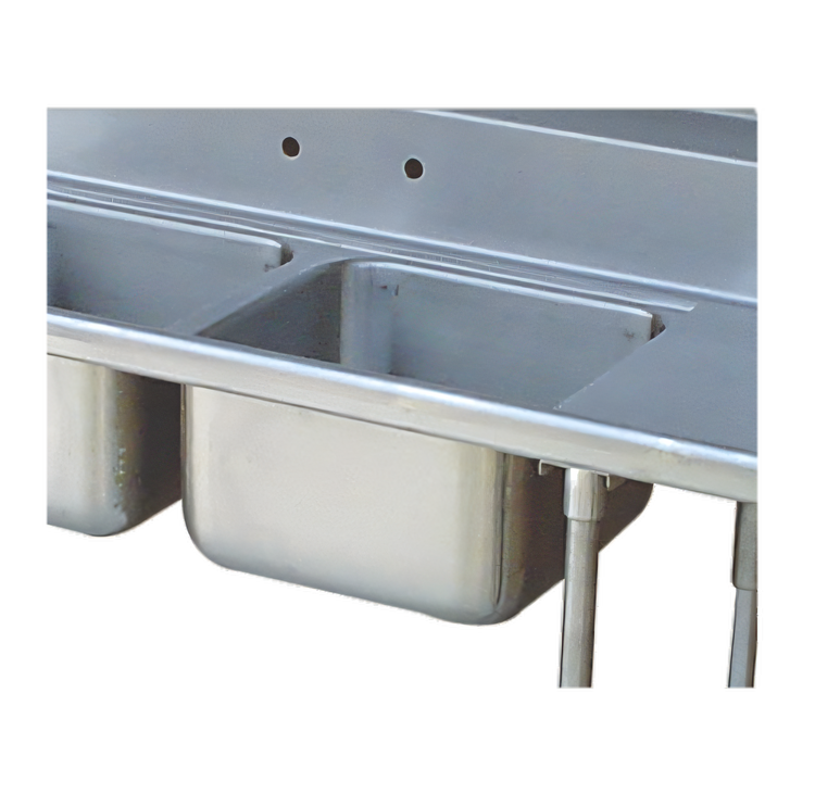 Product image #1 for Advance Tabco 20 x 20 x 12-Inch Single-Compartment Welded Sink Bowl