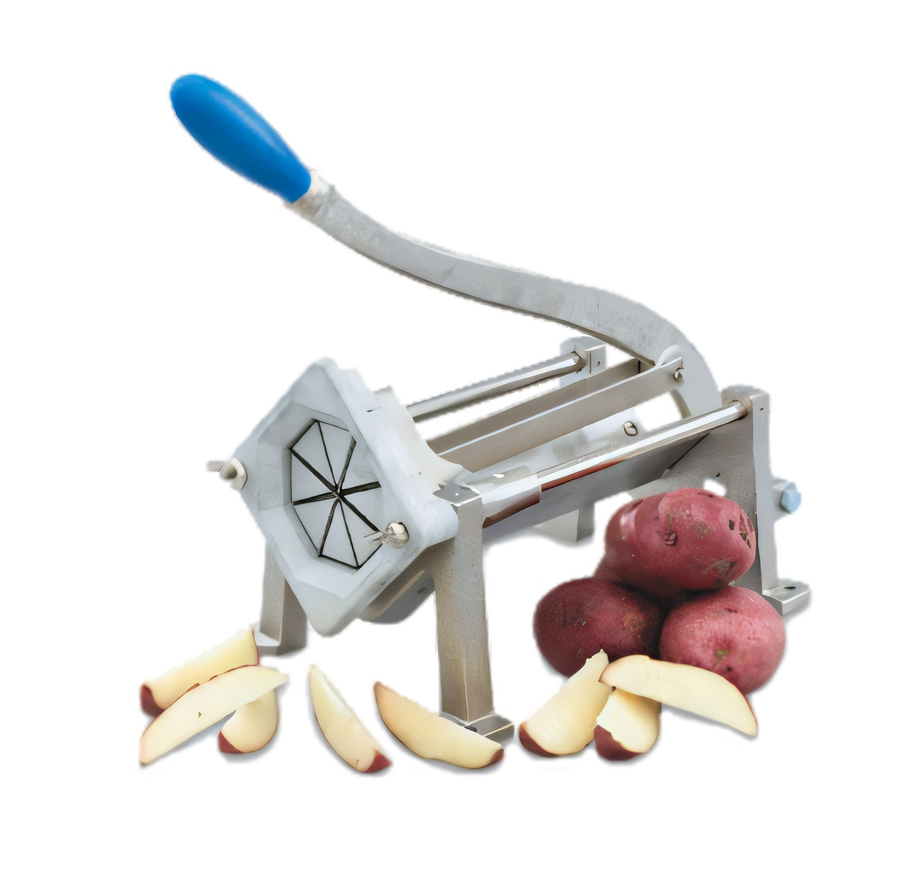 Product image #1 for Vollrath 8-Cut Wedge Cut Potato Cutter with Stainless Steel V Trough