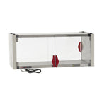 Thumbnail image #1 for Metro Super Erecta® Hot HS1442-EKIT 42-Inch Enclosed Countertop Heated Shelf Kit, 120V, Adjustable Thermostat, Clear Doors