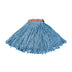 Thumbnail image #1 for Premium 16 oz Blue All-Purpose Cut-End Mop Head, 4-Ply Cotton/Rayon/Synthetic Blend