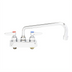 Thumbnail image #1 for 4-Inch Centers Deck-Mount Workboard Faucet with 10-Inch Swing Nozzle