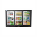 Thumbnail image #1 for KoolMore 53-Inch Three-Section Back Bar Refrigerator with 3 Sliding Glass Doors, 11.3 Cu. Ft., Black