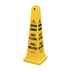 Thumbnail image #1 for Rubbermaid Commercial Multi-Lingual Caution Wet Floor Safety Cone, Yellow, 36 Inch