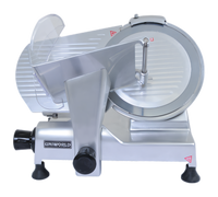 Uniworld 9-Inch Manual Gravity Feed Belt-Driven Countertop Meat Slicer, 110V