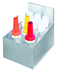 Thumbnail image #1 for Krowne Royal Series Insulated Freestanding Juice Bottle Storage Bin, 12 x 19 Inches, 9-Container Capacity