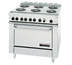 Thumbnail image #1 for Garland 36E Series 36-Inch Heavy-Duty Electric Open Element Top Range with Standard Oven