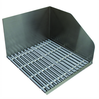 Advance Tabco Flush-With-Floor Mop Sink with 10-Inch Deep Bowl and Removable Fiberglass Grating