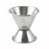 Thumbnail image #1 for Winco J-1 Stainless Steel Standard Dual-Sided Jigger, 1/2 oz x 1 oz