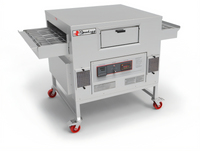 Migali Speedino 62.4-Inch Floor Model Single-Deck Liquid Propane Conveyor Pizza Oven