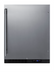 Thumbnail image #1 for Summit Appliance ALFZ51 24-Inch Undercounter Upright All-Freezer, 4 Cu. Ft., Stainless Steel Door