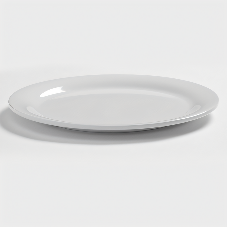 Product image #1 for Jane 9-Inch Round Wide Rim Melamine Dinner Plate