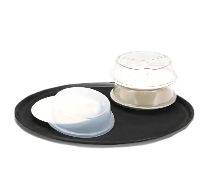 Product image #1 for Vollrath Safe-Stack Clear Round Polycarbonate Plate Cover for 8-1/2 to 9-1/8 Inch Plates