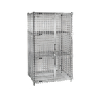 Thumbnail image #1 for Eagle Group SP86-CS Wire Shelving Post for Security Units, 86 in, Grooved, Chrome-Plated, Stationary
