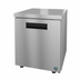 Thumbnail image #1 for Hoshizaki Steelheart 27-Inch Low Profile Undercounter Refrigerator with One Solid Door, Stainless Steel, Rear-Mounted R290