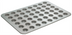 Thumbnail image #1 for Winco 48-Cavity Mini Muffin Pan, 26-Gauge Aluminized Steel, Silicone Glazed