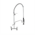 Thumbnail image #1 for Fisher 8-Inch Center Deck-Mount Pre-Rinse Unit with Spring-Action Flexible Gooseneck and 12-Inch Swing Spout