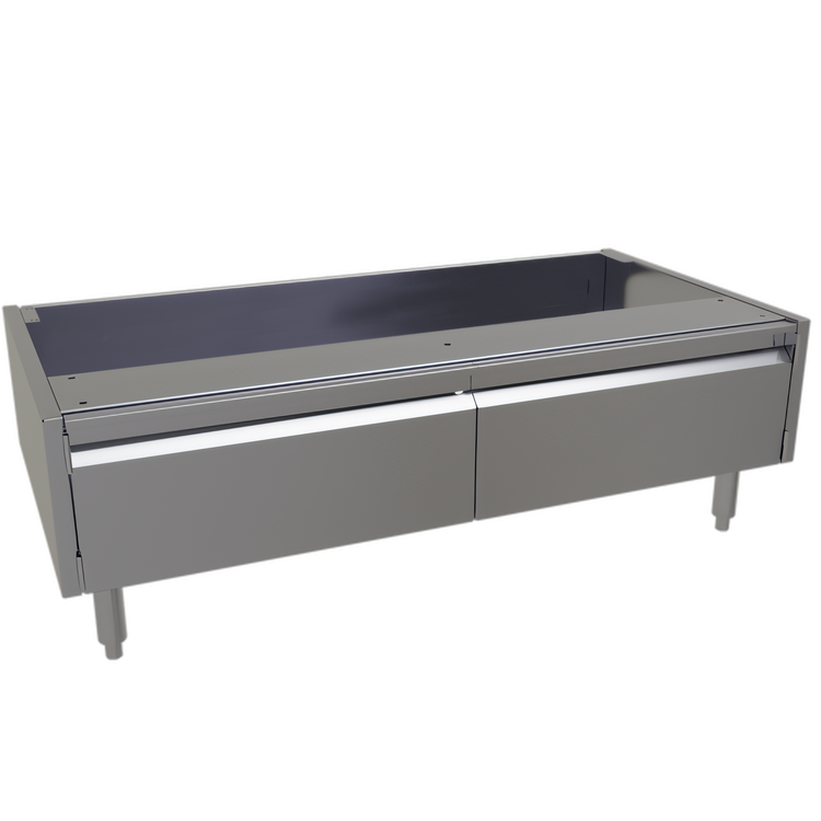 Product image #1 for Glastender ACB-48 Underbar Add-On Cabinet Base with Double Doors, 48W x 24D x 16H