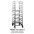 Thumbnail image #1 for Dinex DXPA72182612 Mobile Full-Height Aluminum Pan Rack, Open Sides, End Loading, 12-Pan Capacity