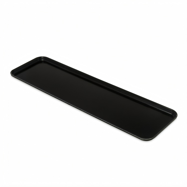 Product image #1 for Carlisle 30 x 8-1/2-Inch Rectangular Fiberglass Market Tray, Ebony