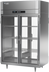 Thumbnail image #1 for Victory UltraSpec 2-Section Pass-Thru Heated Pizza Holding Cabinet with Glass Doors, 48 Cu. Ft.