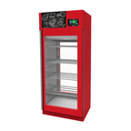 Thumbnail image #1 for Omcan USA 46183 Freestanding Meat Curing Cabinet, 150 kg, Touchscreen Controls, 304 Stainless Steel, Red, 220V