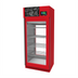 Thumbnail image #1 for Omcan Stagionello Evo 150 kg Freestanding Meat Curing Cabinet with ClimaTouch and Fumotic, Red, 220V