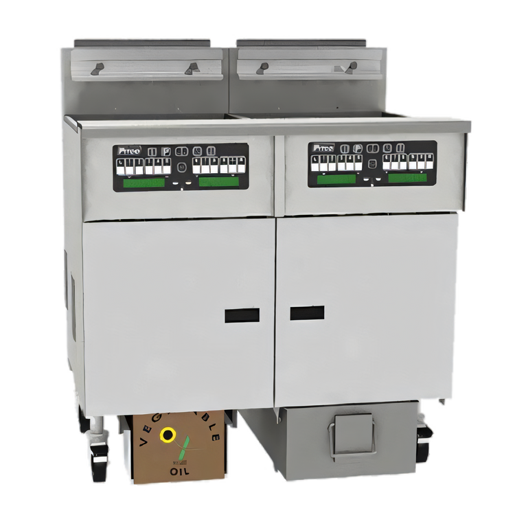 Product image #1 for Solstice Supreme Reduced Oil Volume Gas Fryer with Built-In Solstice Filter Drawer System