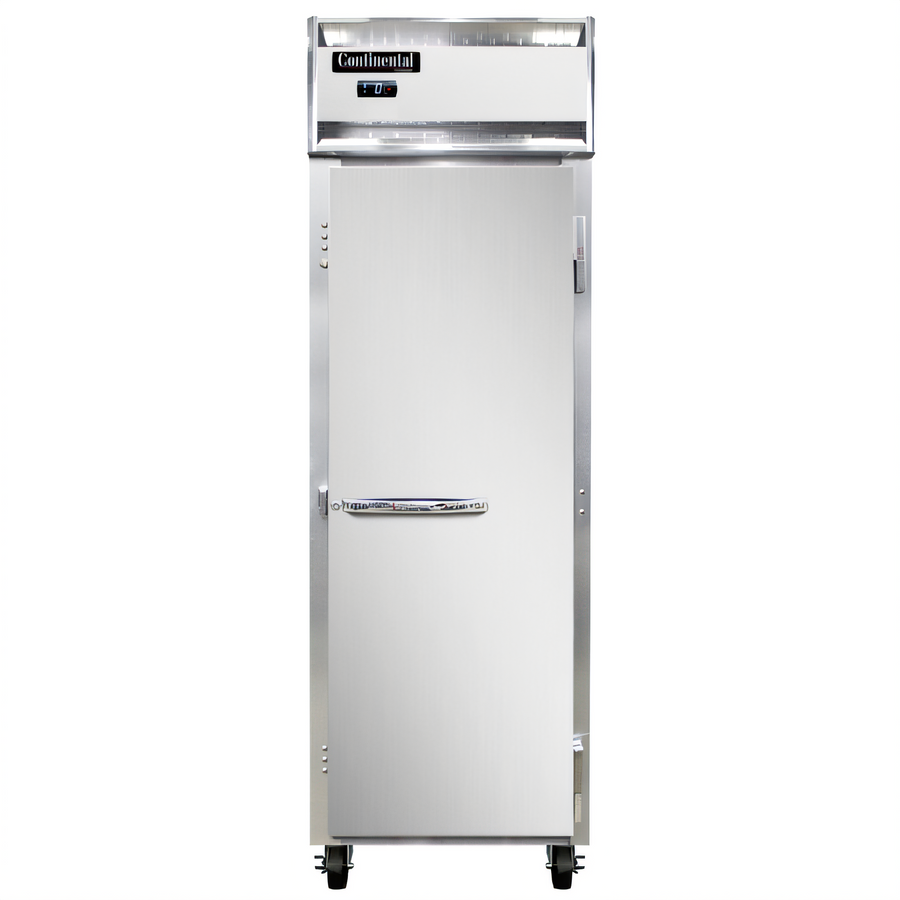 Product image #1 for Continental Refrigerator 1FNSS One-Section 20 cu. ft. Reach-In Freezer with Stainless Steel Interior and Exterior