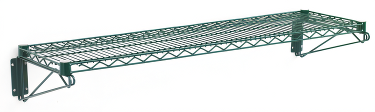 Product image #1 for Olympic 14 x 48-Inch Wire Wall-Mount Shelf Kit with 2 Wall Brackets