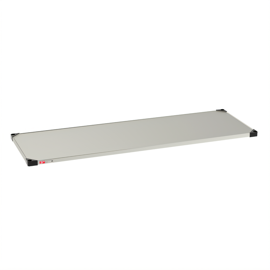 Product image #1 for Metro Super Erecta 72 in. x 24 in. Flat Solid Stainless Steel Shelf with Raised Ship's Edge