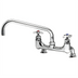 Thumbnail image #1 for T&S Brass Big-Flo B-0294 Kettle & Pot Sink Mixing Faucet with 8-Inch Deck Mount and 18-Inch Swing Nozzle