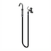 Thumbnail image #1 for T&S Brass B-0601 Wall-Mount Pot Filler Faucet with Vacuum Breaker, 68-Inch Flexible Stainless Steel Hose, and Hook Nozzle