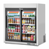 Thumbnail image #1 for True 36-Inch Countertop Refrigerated Merchandiser with 2 Low-E Sliding Glass Doors and 3 Shelves