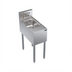 Thumbnail image #1 for Krowne Royal Series Freestanding Stainless Steel Underbar Hand Sink, 1 Compartment, with Included Faucet