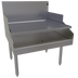 Thumbnail image #1 for Glastender 30-Inch Free Standing Recessed Drainboard, 29-Inch Deep, Stainless Steel